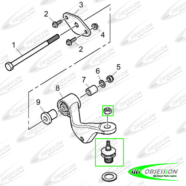 BALL JOINT (UPPER REAR)