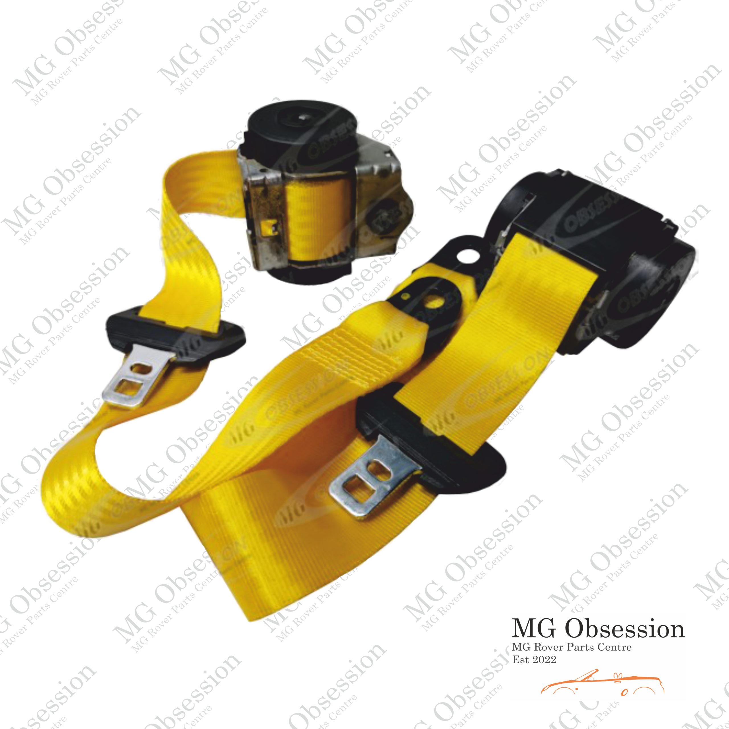 SEAT BELT SET YELLOW