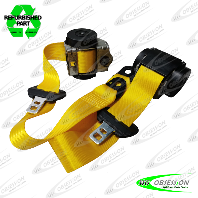 thumbnail image 2 of Porsche Seat Belt Color Change Service – Send In Your Belts For Yellow Repair 2 of 6