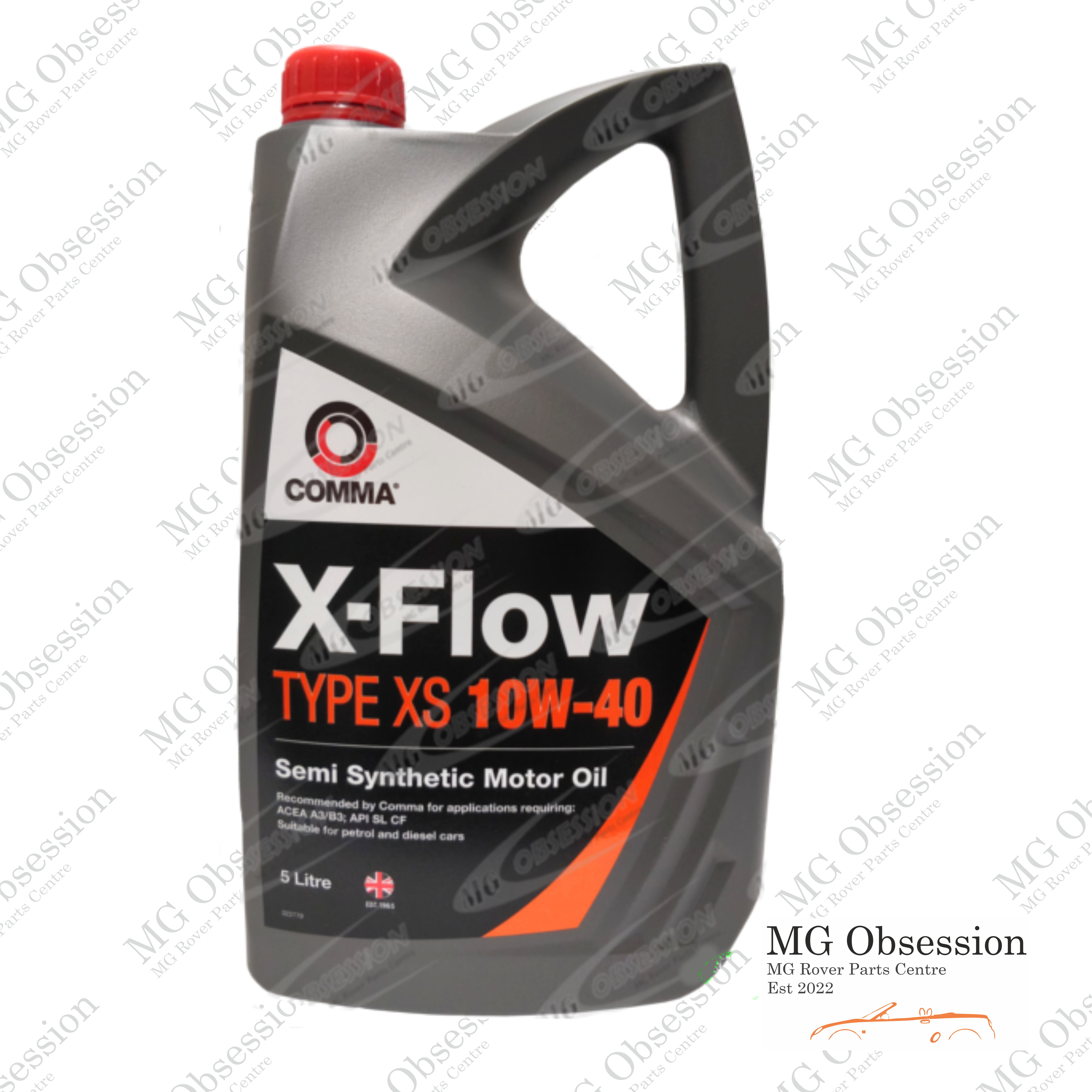 10W-40 SEMI SYNTHETIC MOTOR OIL 5L